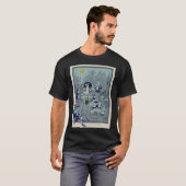 Wasserhyazinthe mit Marmor- oder Netz-Laubfröschen T-Shirt (Vorne ganz)