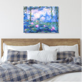 Wasserilien 1 leinwanddruck (Insitu (Schlafzimmer))