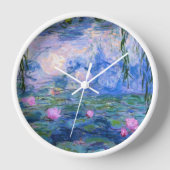 Wasserilien 1 wanduhr (Vorderseite)