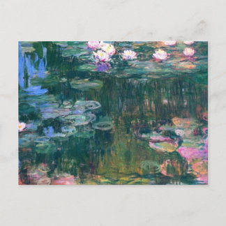 Wasserilien 5 postkarte