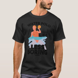 Wasserinstallateur Wassersport Aquapolo-Geschenk M T-Shirt