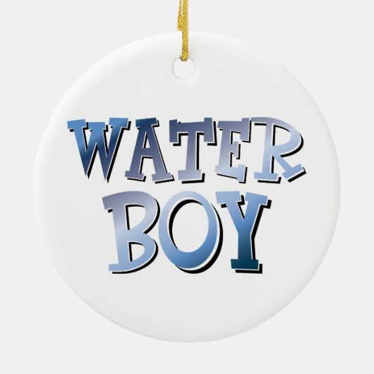 Wasserjunge Keramik Ornament (Hinten)