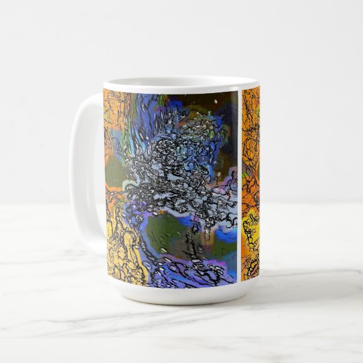 WASSERKAFFEE-TASSE KAFFEETASSE (Vorderseite Links)