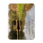 Wasserkanal Wasserpfeifen Foto Magnet (Vertikal)