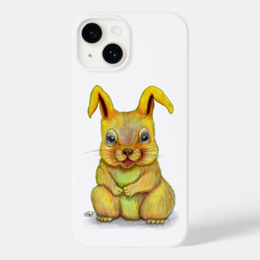 Wasserkaninchen Case-Mate iPhone Hülle (Rückseite)