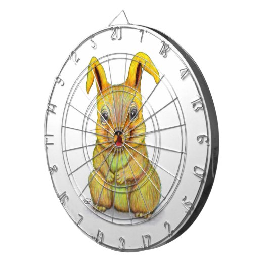 Wasserkaninchen Dartscheibe (Vorderseite rechts)