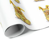 Wasserkaninchen Geschenkpapier (Rolleneckpunkt)