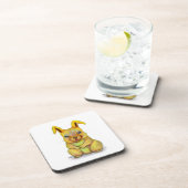 Wasserkaninchen Getränkeuntersetzer (Rechte Seite)
