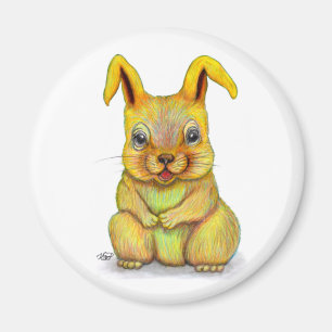 Wasserkaninchen Magnet