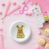 Wasserkaninchen Pappteller (Party)