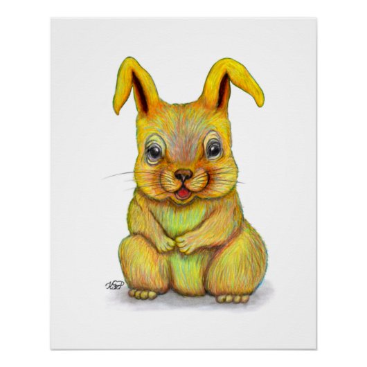 Wasserkaninchen Poster (Vorderseite)