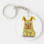 Wasserkaninchen Schlüsselanhänger (Vorderseite)