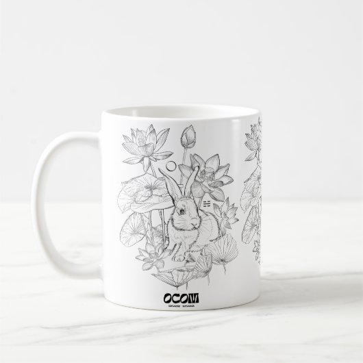 Wasserkaninchen-Tasse - Haley Bott Design Kaffeetasse (Links)