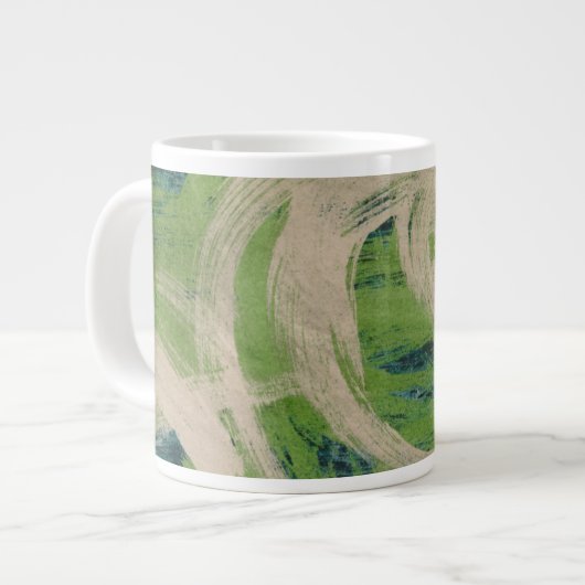 Wasserkante Jumbo-Tasse (Vorderseite Links)