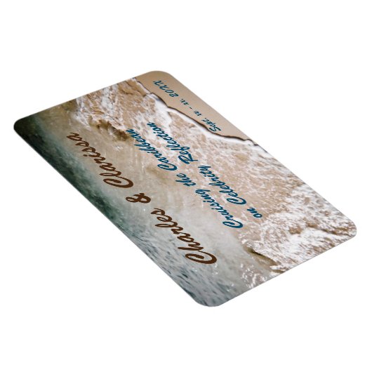 Wasserkante Personalisierte Türmarkierung Magnet (Rechte Seite)