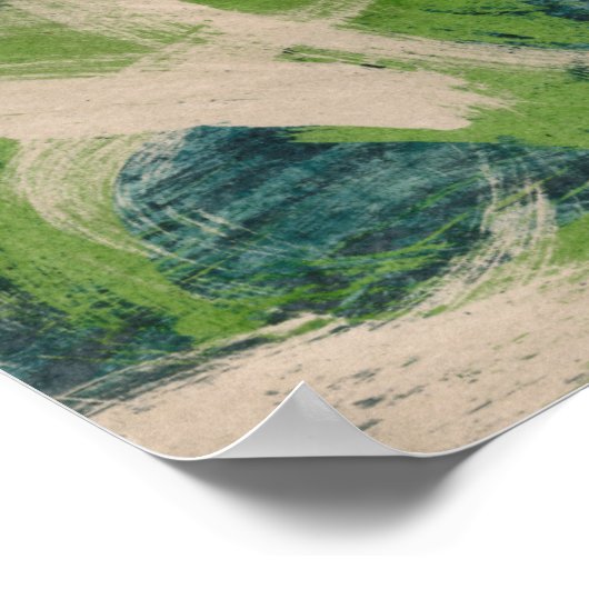 Wasserkante Poster (Ecke)