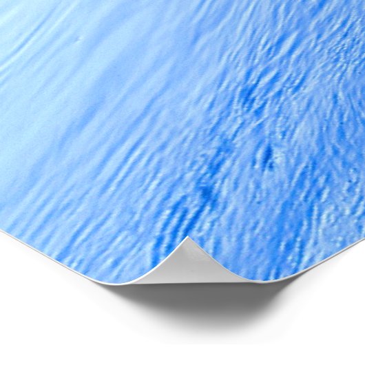 Wasserkante Poster (Ecke)