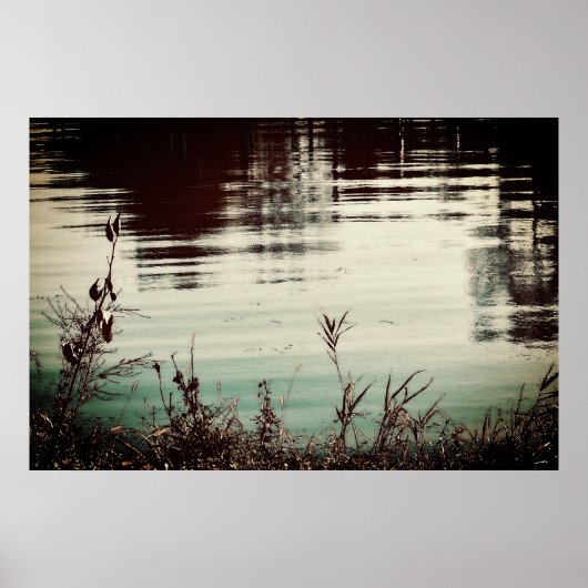 Wasserkante Poster (Vorne)