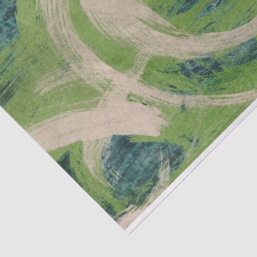 Wasserkante Seidenpapier (Ausschnitt)