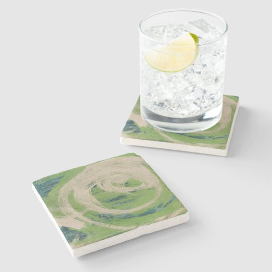 Wasserkante Steinuntersetzer (Seitenansicht)