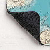 Wasserkarte Mendota Mousepad (Ecke)