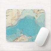 Wasserkarte Mendota Mousepad (Mit Mouse)