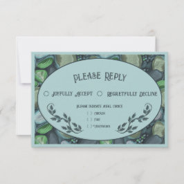 Wasserkies - RSVP-Karte für Hochzeiten RSVP Karte