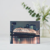 Wasserknolle Postkarte (Stehend Vorderseite)