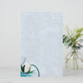 Wasserknotenpapier Briefpapier (Stehend Vorderseite)