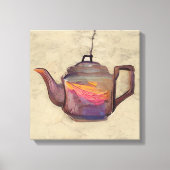 Wasserkocher Leinwanddruck (Vorderseite)