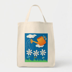 Wasserkocher und Blume, Tasche