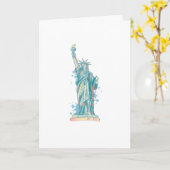 WASSERKOLLEGE DER FREIHEIT KARTE (Gelbe Blume)