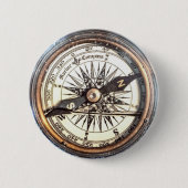 Wasserkompass Button (Vorderseite)