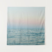 WASSERKÖRPER IN BLAUER STUNDE WANDTEPPICH (Vorderseite)