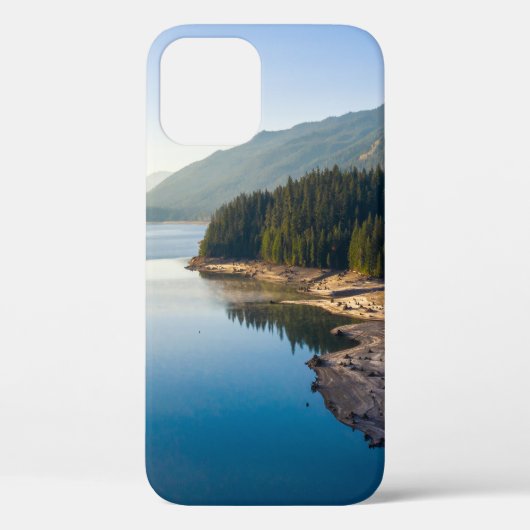 WASSERKÖRPER IN DER NÄHE DES WALDES Case-Mate iPhone HÜLLE (Rückseite)
