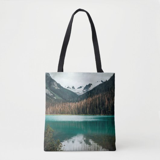 WASSERKÖRPER IN DER NÄHE EINES WALDES TASCHE (Vorderseite)