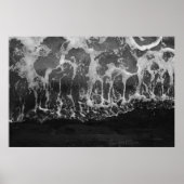 WASSERKÖRPER MIT BUBBELLEN POSTER (Vorne)