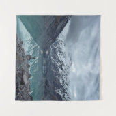 WASSERKÖRPER MIT ÜBERBLICK ÜBER BERGE WÄHREND DES WANDTEPPICH (Vorderseite (Horizontal))