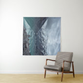 WASSERKÖRPER MIT ÜBERBLICK ÜBER BERGE WÄHREND DES WANDTEPPICH (Beispiel (Horizontal))