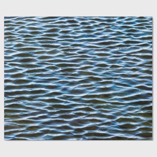 Wasserkörper tagsüber geschenkpapier (Flach)