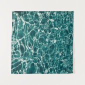 Wasserkörper Wandteppich (Vorderseite (Horizontal))