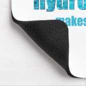 Wasserkraft naß! Mousepad (Ecke)