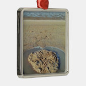 Wasserkreislauf in Sand on Beach, Sommerzeit Silbernes Ornament (Rechts)