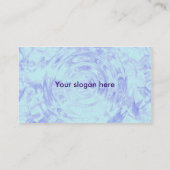 Wasserkreisläufe Visitenkarte (Rückseite)