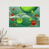 Wasserlandschaft. Poster (Küche)