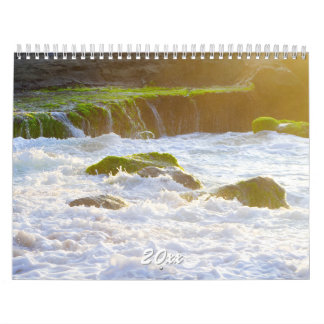 Wasserlandschaft Strand Meer Ozean Seen Kalender