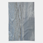 Wasserlappen auf Abstrakter Fotografie am Strand Geschirrtuch (Vertikal)