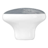 Wasserlappen auf Abstrakter Fotografie am Strand Keramikknauf (Seitenansicht)