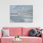 Wasserlappen auf Abstrakter Fotografie am Strand Leinwanddruck (Insitu (Wohnzimmer))