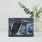 Wasserläufe Postkarte (Stehend Vorderseite)